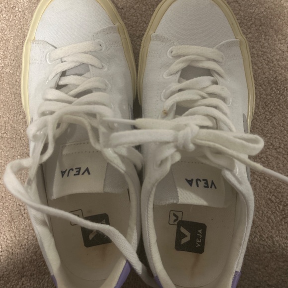 Veja Campo Sneakers-purple and white - Picture 10 of 10